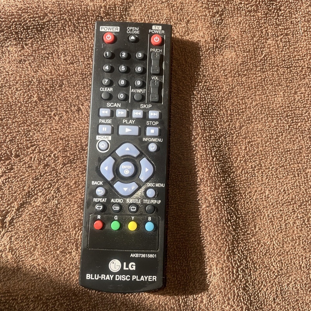 lg‎ blu-ray disc player remote control ADAM22C20G-042